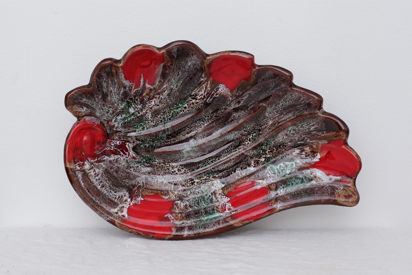 Vallauris ceramic fruit dish or cup