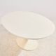 Hungarian dining room set in fibreglass by Imre Scholtz, set of 7