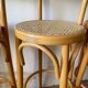Canework and bentwood bar stools