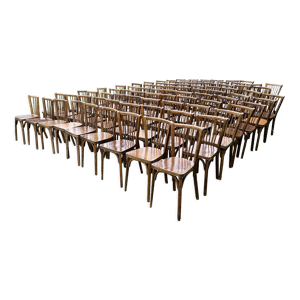 Lot de 85 chaises baumann