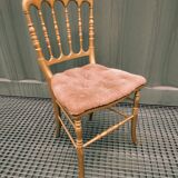 Chiavari chair in gilded wood