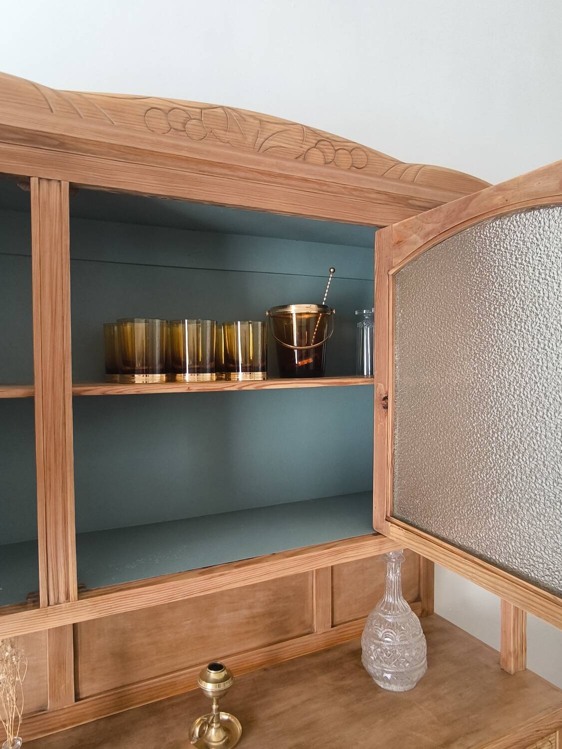 Art Deco 2-piece sideboard