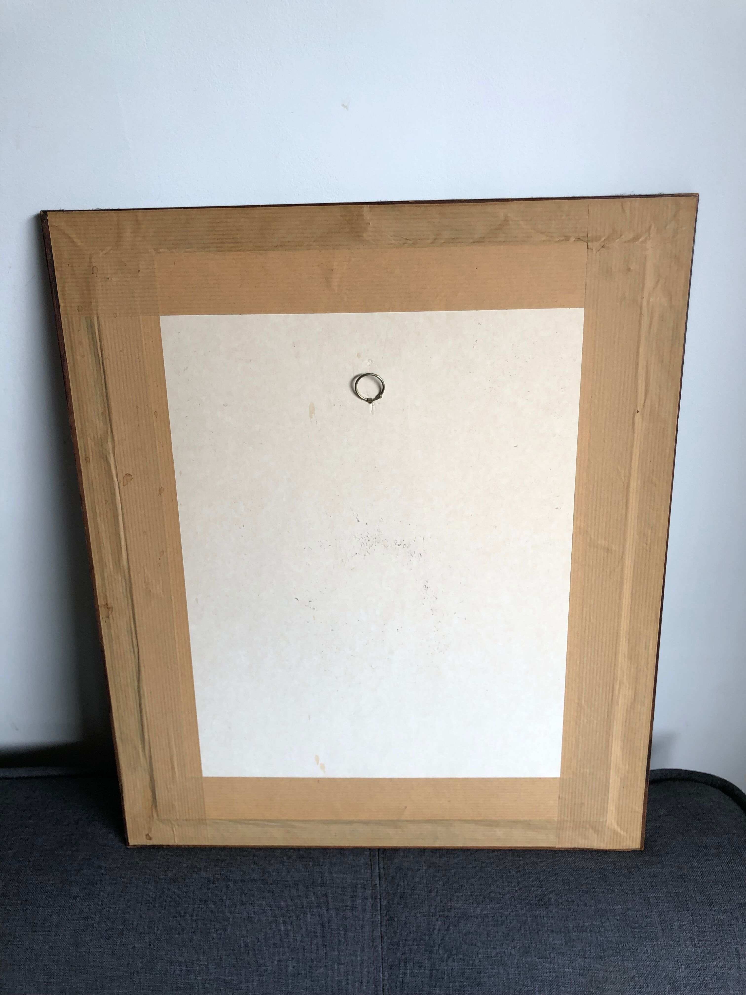 Flowers framed printing