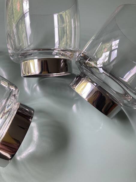 Set of 4 whisky glasses