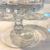Small 5 piece cut crystal glass villeroy & boch liqueur service