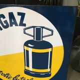 Raffigaz enameled plate