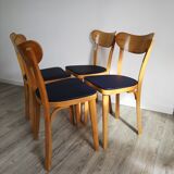 4 bistro Mahieu chairs