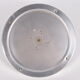 Vintage ceiling lamp with chrome and murano glass, 1960s