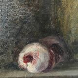 HST painting "Composition with roses" 19th/20th century with frame