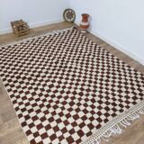 Handmade wool berber rug 290 x 230 cm
