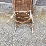 Rattan armchair