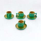 1980s Memphis Naj Oleari Coffee / Tea Set – Iosa Ghini Design Unused in Box