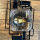 Brutalist wall sconce Murano glass