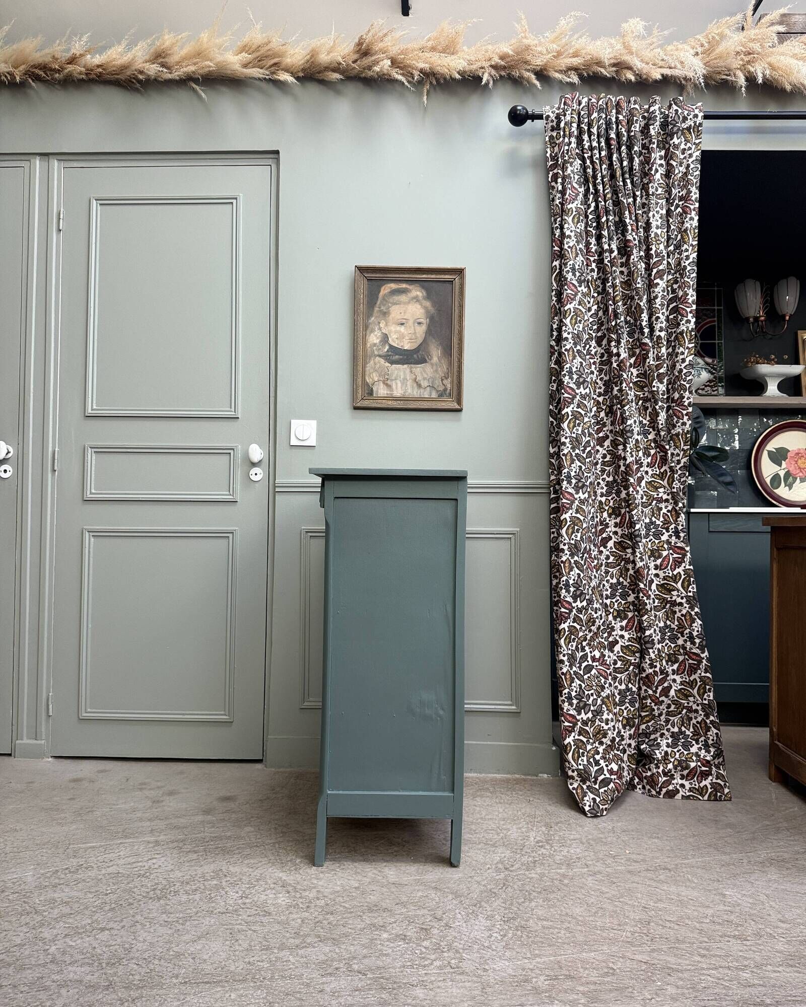Small Parisian painted buffet (renovated)