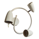 Plafonnier 3 spots orientables blanc - marque brilliant