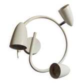 Plafonnier 3 spots orientables blanc - marque brilliant