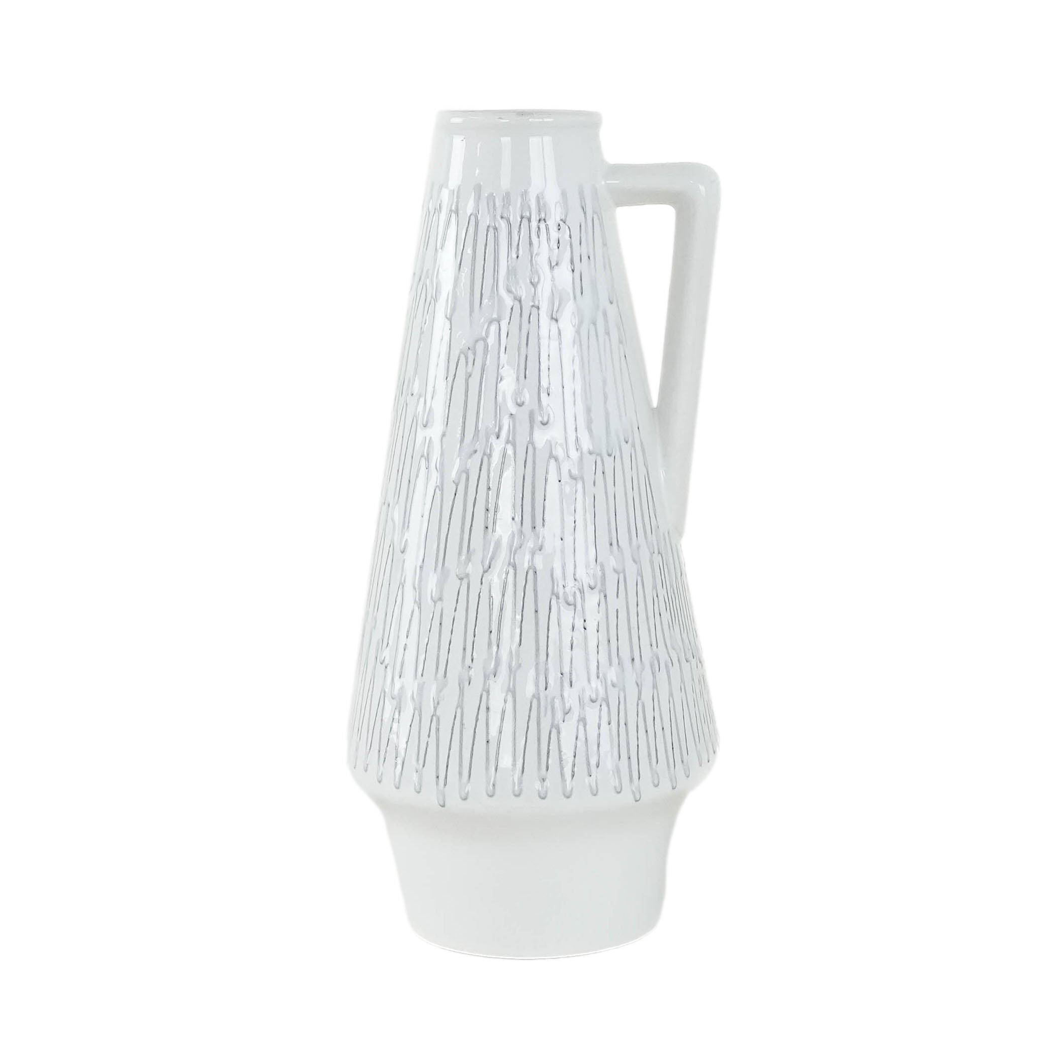 Ceramic vase Fat Lava, German design, 1960s, manufacturer: Scheurich