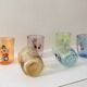 Service of 6 Murano glasses water "goto" "murrisa" in Murano glass unique piece