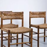 4 Dordogne chairs from the 60s, Robert Sentou