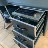 1950s workshop desk and chair