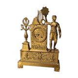 Old bronze clock nineteenth century