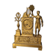Old bronze clock nineteenth century