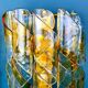 Pair of wall lights AV Mazzega Torciglione Murano