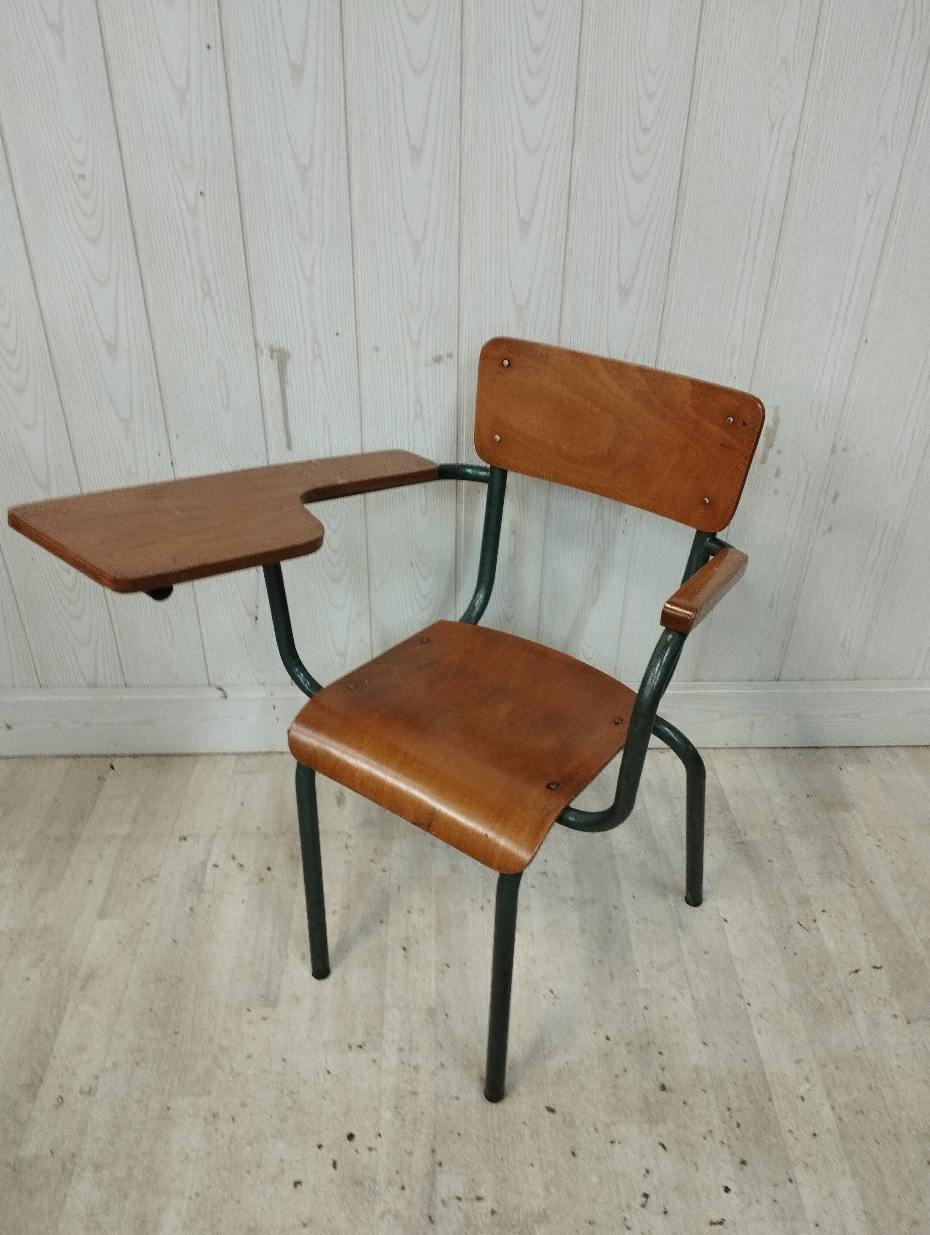 Old adult school chair