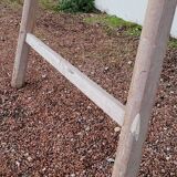 Échelle de maraîcher récolte fruitière en bois ancien -3m65
