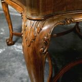 Coffee table - or game table in Regency / Louis XV style - 20th century