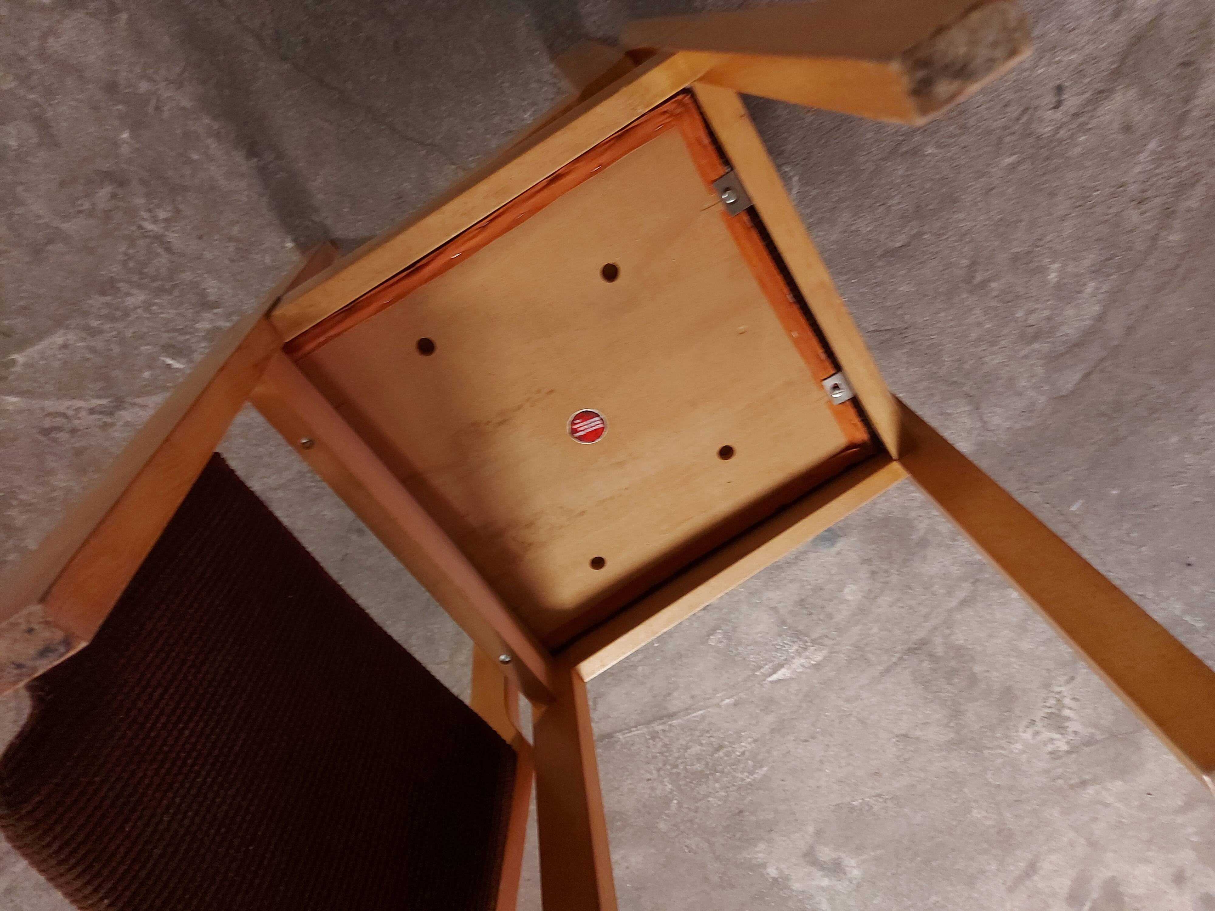 Set of two vintage Swiss chairs