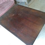 Art Deco side table in mahogany