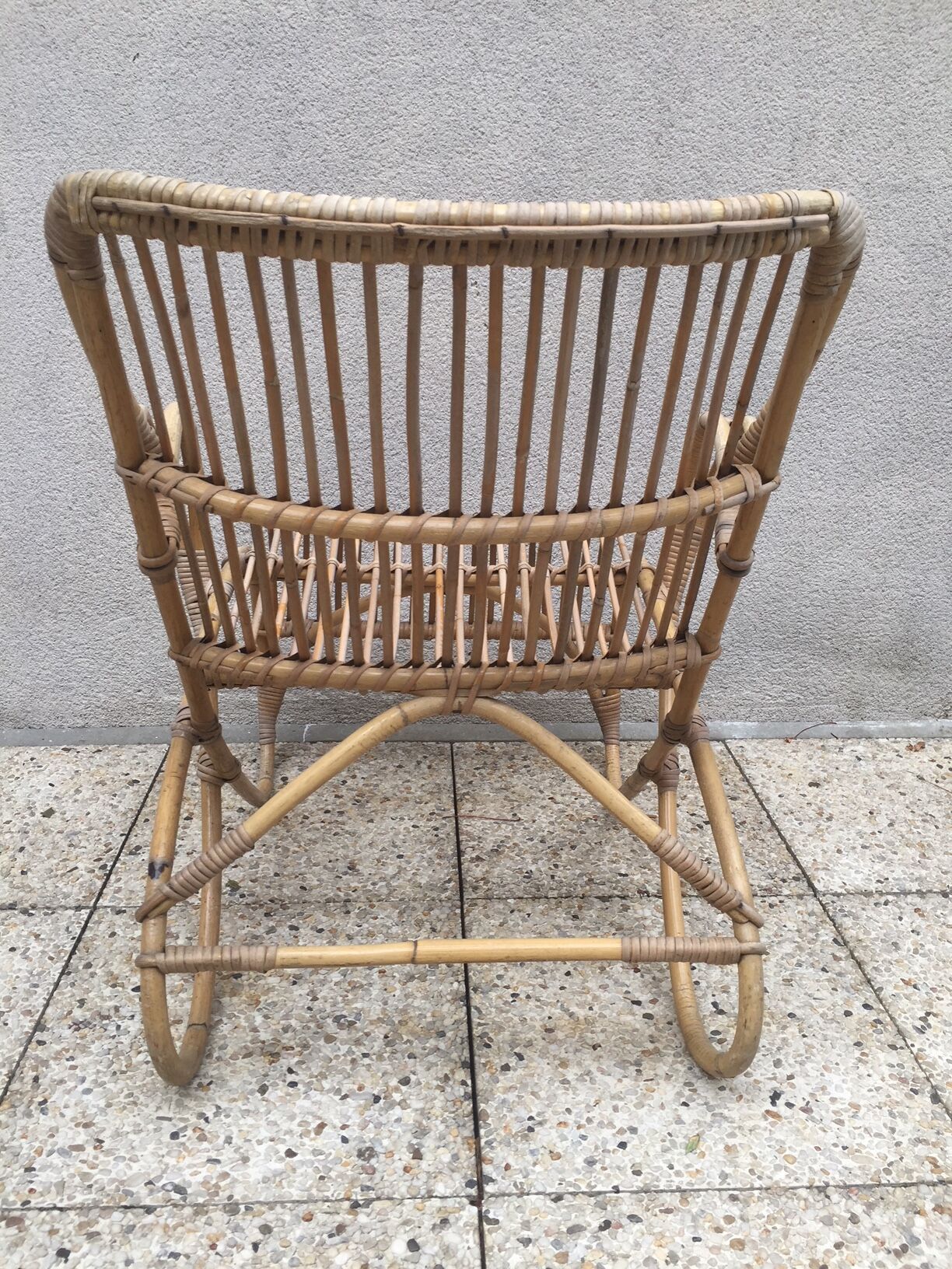 Armchair wicker