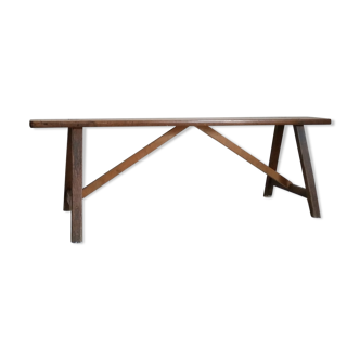 Old farm bench