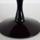 Vase verre italien empoli violet vintage