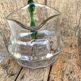 Old glass pitcher