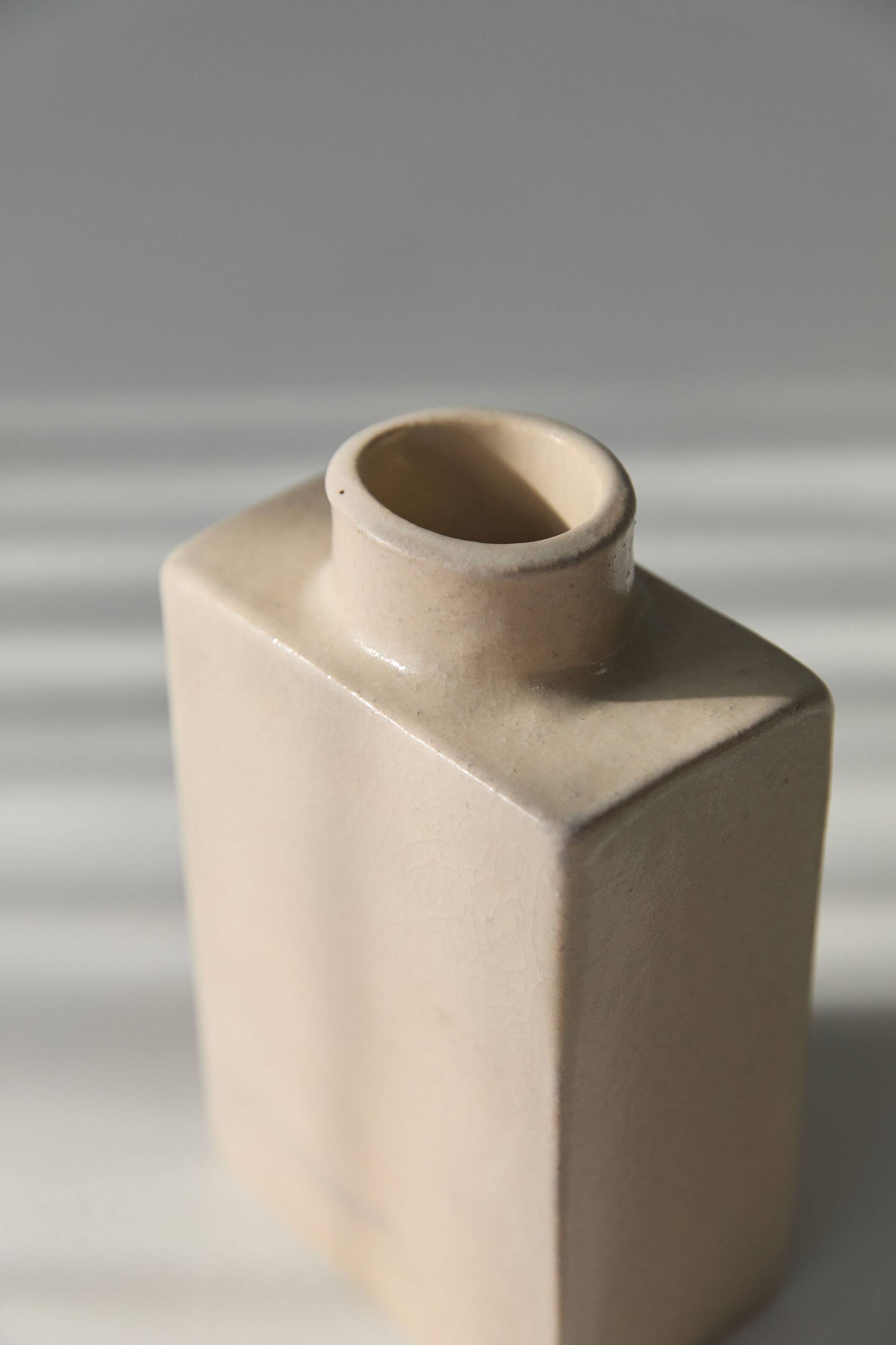 Vase Cuubik Small Neige