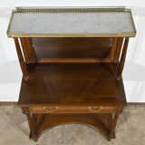 Table console en merisier, style Louis XVI, fin XIXème