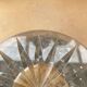 Ancien vase cristallerie lorraine cristal taillé made in France vintage
