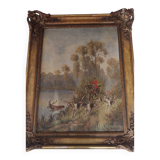 Hunting painting