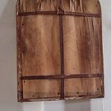 Mirror old plaster Frame gilded wood 25x31cm