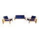 Vintage scandinavian sofa set, 1970s