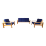 Vintage scandinavian sofa set, 1970s
