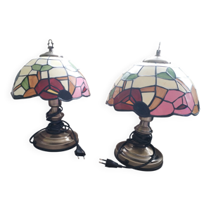2 lampes de table tactiles