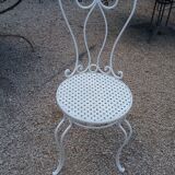 Wrought iron garden set