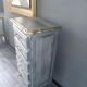 Skated grey dresser