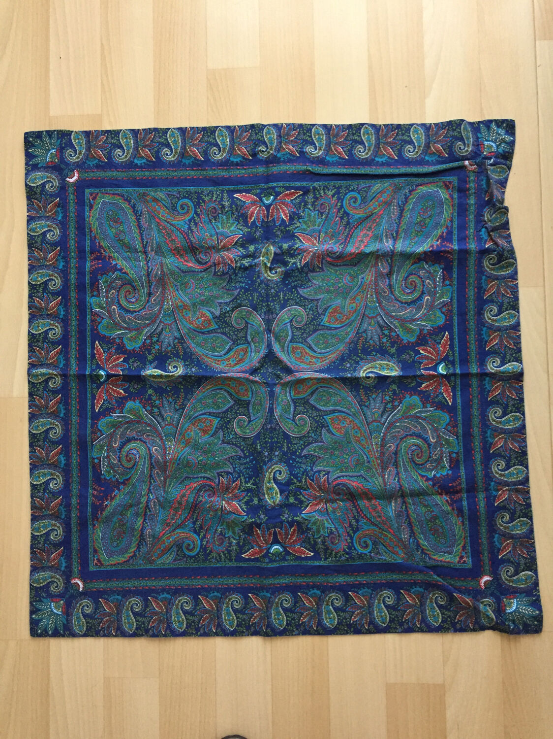 Taie d’oreiller paisley cachemire