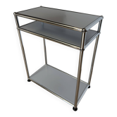 Table d’appoint USM Haller en Argent Mat