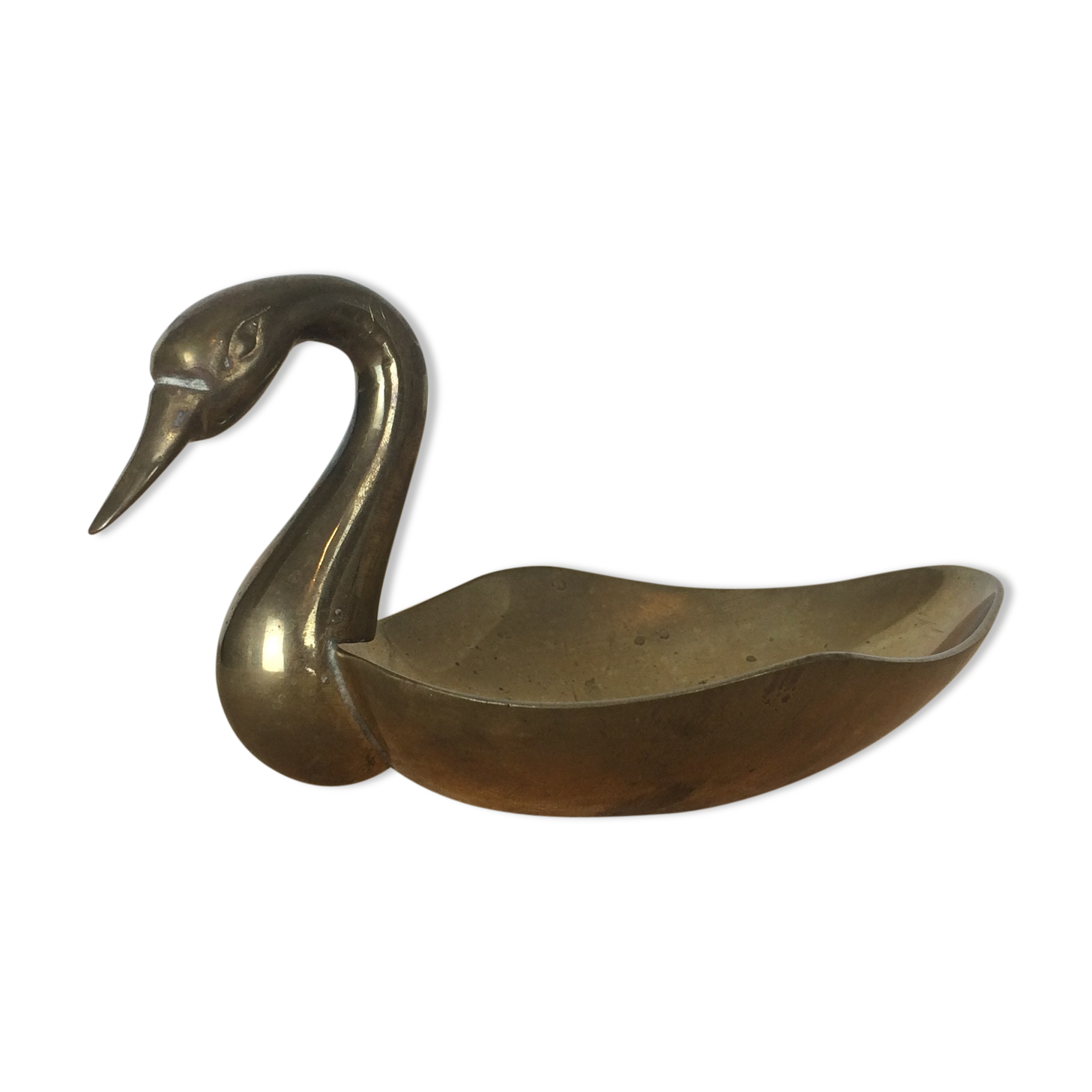 Brass swan