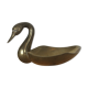 Brass swan